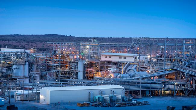 BHP Mount Keith Nickel West facility in Western Australia. Picture: BHP