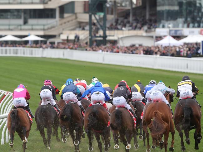 Generic racing images at Caulfield races. Saturday. Sept 2. 2017. Picture: David Crosling