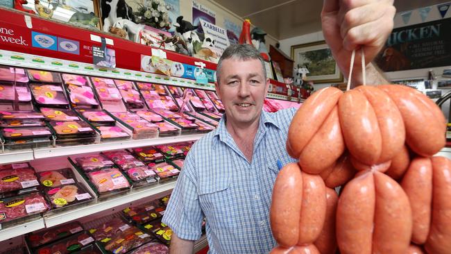 Butcher Paul Robson from Redcliffe Oxley Meats in Scarborough. Picture: Josh Woning.