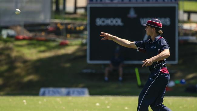 The Southport School v Brisbane State High School at The Southport School/Village Green. Picture: Glenn Campbell