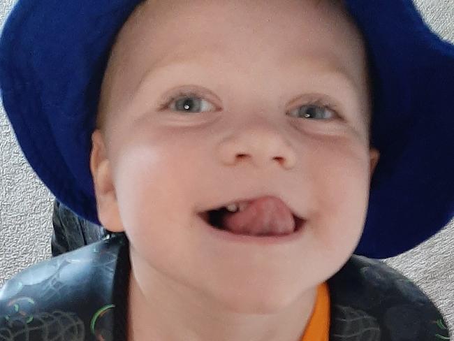 Brock Colbran before he goes to daycare.<b><a href="https://www.dailytelegraph.com.au/newslocal/blacktown-advocate/vote-help-us-find-the-cheekiest-toddler-in-nsw/news-story/9ae7eb32bd93be85a472b448d0c19dda">VOTE HERE </a></b>