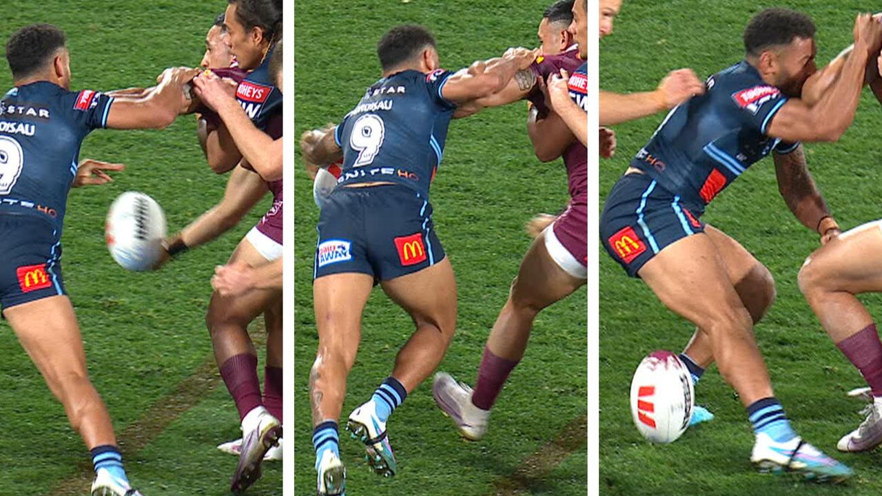 'Full blown stitch up': Maroons erupt as shock try call triggers Origin debate