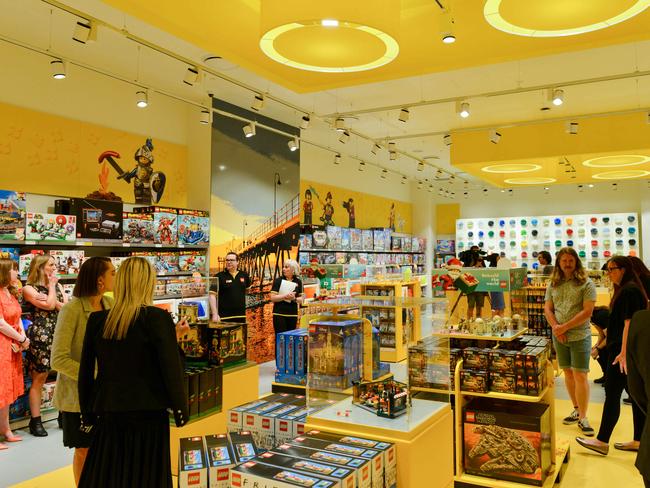 The official lego store on level 2 of Westfield Marion. Picture: Brenton Edwards.