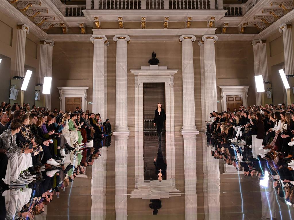 The scene at Banqueting House. Picture: AFP