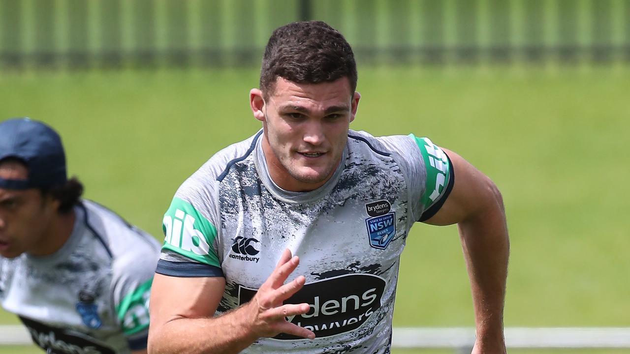 NSW Blues halfback Nathan Cleary pictured. Picture: David Swift