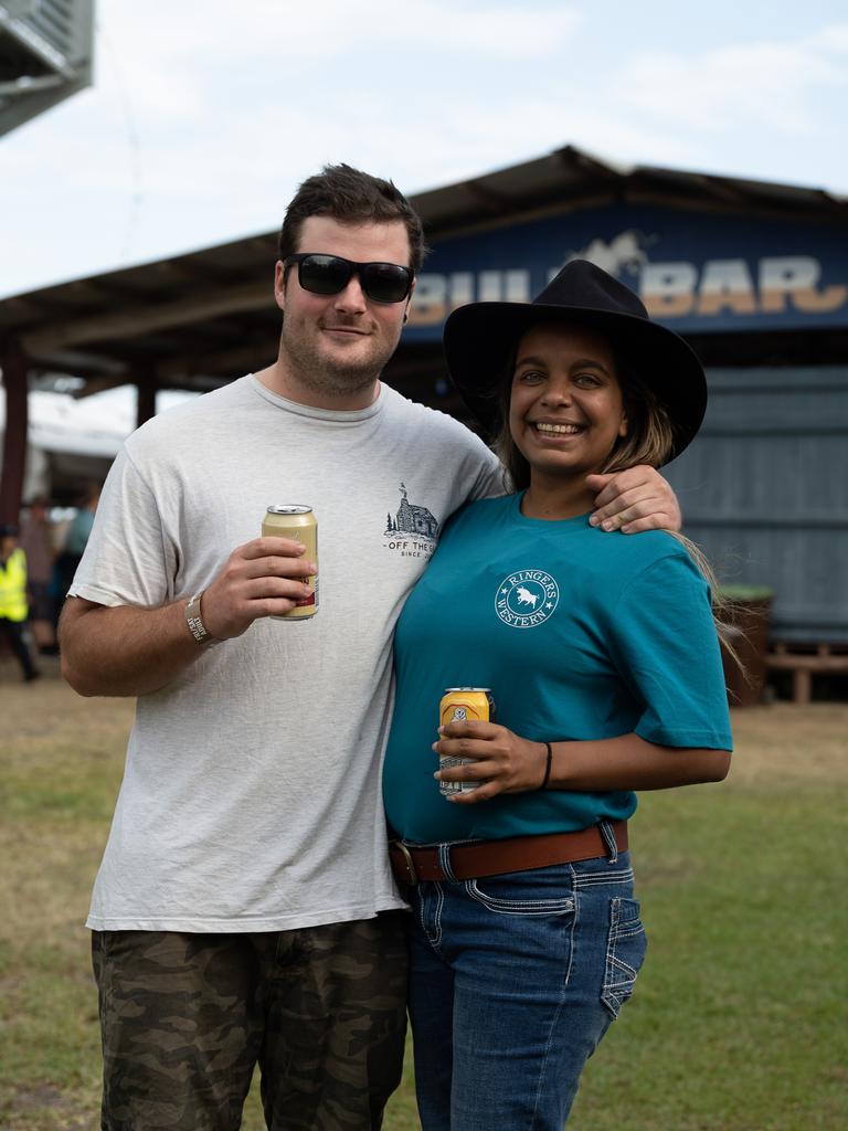 Mat Steedman and Meagan Olive at Savannah in the Round . Picture: Emily Barker.