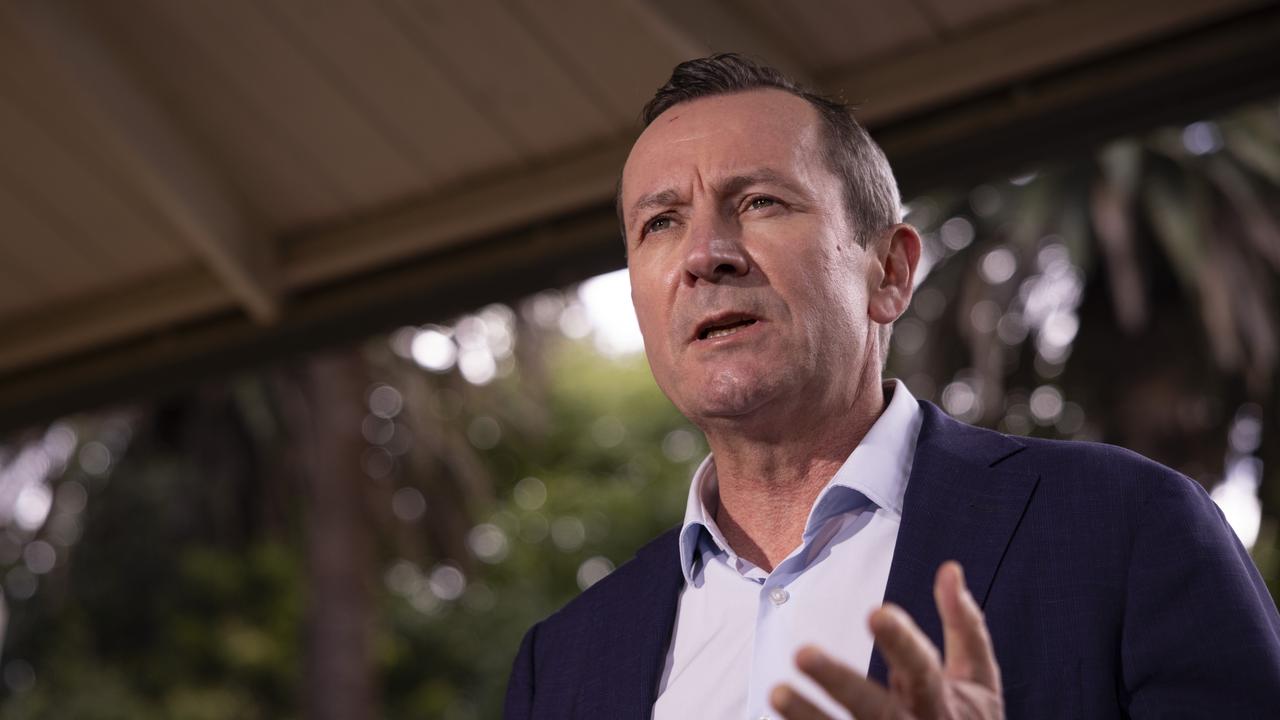 WA Premier Mark McGowan said in 2020 he believed the controversy was “taking (things) a bit far”. Photo: Matt Jelonek