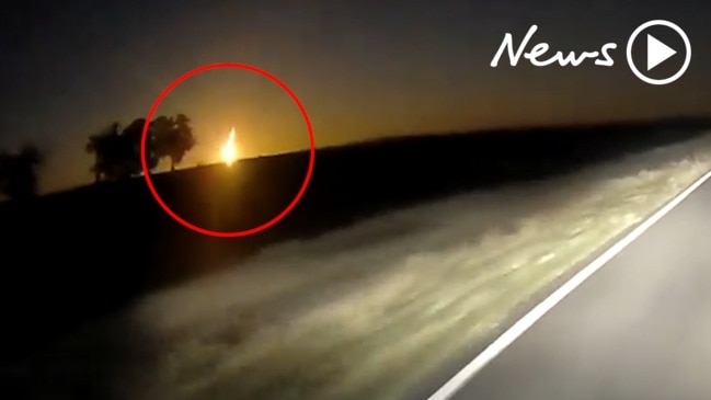 Fireball lights up the sky over South Australia and Victoria