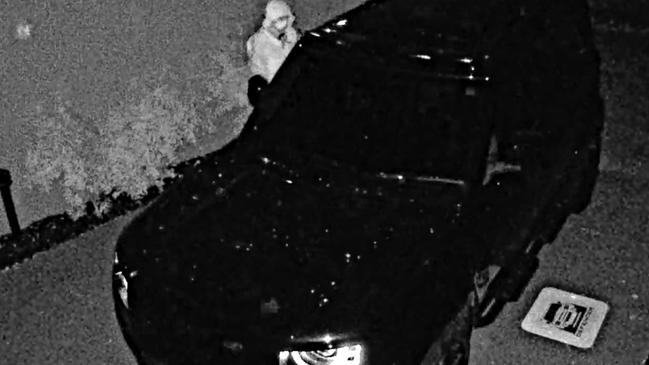 CCTV image of the alleged car thief in Brighton. Picture: Supplied