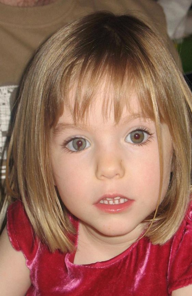 Maddie McCann vanished 12 years ago, and Portuguese police are reportedly now seeking an alleged foreign ‘paedophile’ in connection with the disappearance. Picture: AP Photo/PA, File 