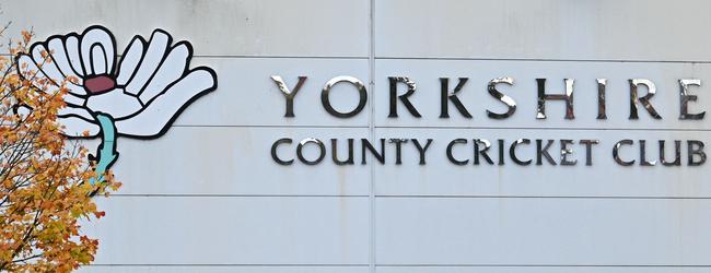 The Yorkshire County Cricket Club has been accused of systematic racism. Picture: AFP