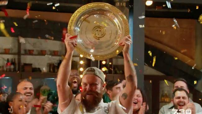 MasterChef Australia final winner Brent Draper. Picture: Channel 10