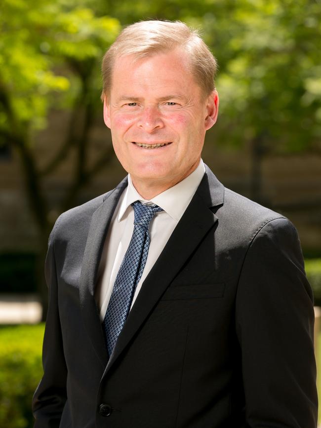 Professor Peter Rathjen, vice-chancellor of the University of Adelaide.