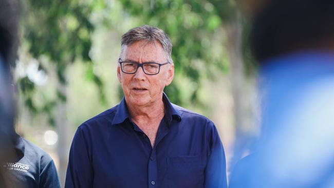 Former Territory Alliance Party leader Terry Mills contributed an eye-watering $366,179.24 to the party’s campaign. Picture GLENN CAMPBELL