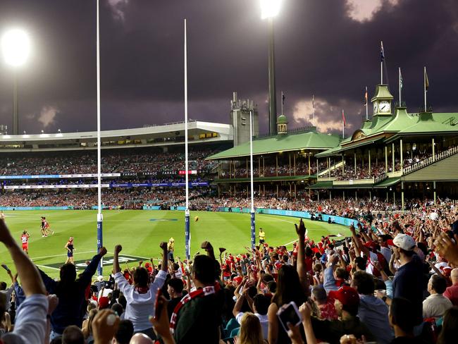 The SCG will only host two games across the opening 45 days of the AFL season. Picture: Phil Hillyard