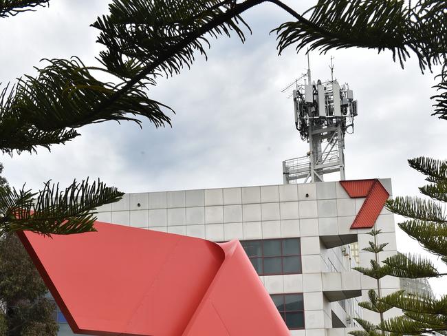 MELBOURNE, AUSTRALIA - NewsWire Photos OCTOBER 18TH, 2021: Exterior of Channel Seven, Docklands, Melbourne. Seven West Kerry Stokes-backed media firm Seven West is taking global convenience chain 7-Eleven to court to try to prevent the company from using 'SEVEN' branding. Picture : NCA NewsWire / Nicki Connolly