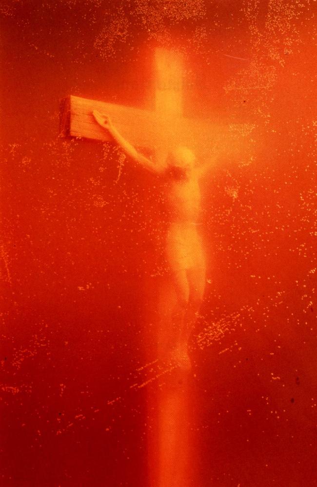 “Piss Christ” by Andres Serrano. Picture: Artists/Serrano