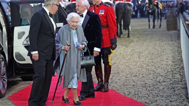 Queen Elizabeth II has attended the finale of the four-day equestrian extravaganza to celebrate the Platinum Jubilee. Picture: Steve Parsons - WPA Pool/Getty Images.