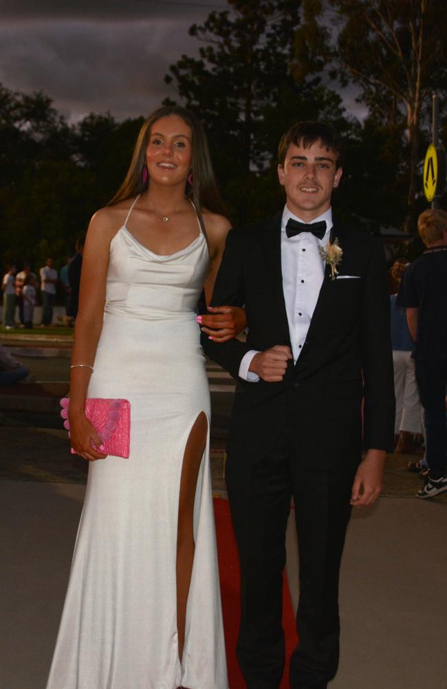 Melissa Lamb and Ashton Costello at Assumption College's year 12 formal on April 22, 2025. Photo: Jessica Klein