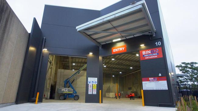 The Artarmon Recycling Centre.