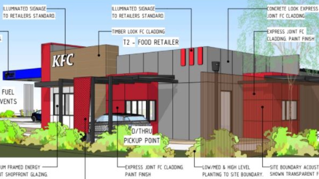 Whitsunday Regional Council has confirmed the developers behind a proposed new Bowen service station and fast food outlet are hoping to bring KFC on board. Picture: Supplied