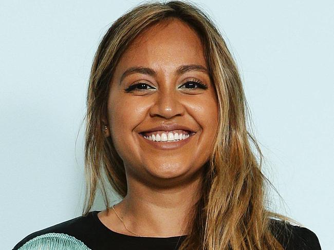 Jessica Mauboy during the ARIA Award nominations at the Art Gallery of NSW, today.Picture: Justin Lloyd.