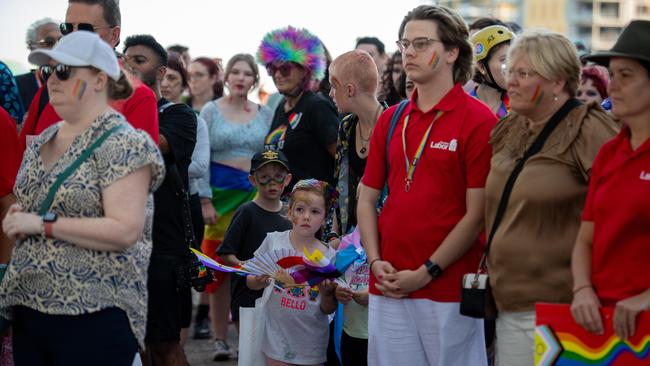 Pride Parade takes off in Darwin City, 2024. Picture: Pema Tamang Pakhrin