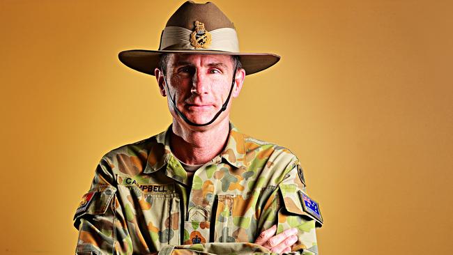 Lieutenant General Angus Campbell admitted his policies had met with dissension in the ranks. Picture: Zak Simmonds