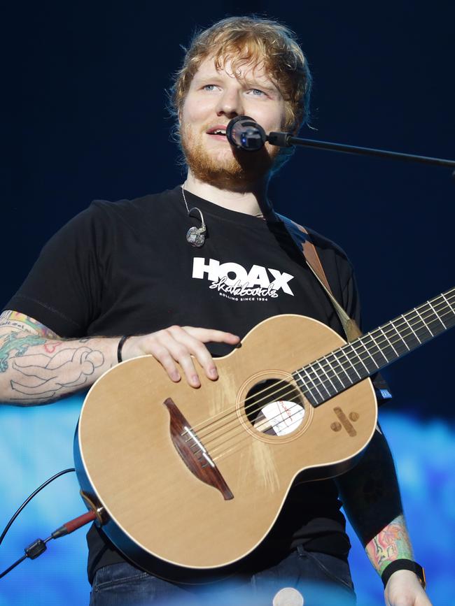 The original Ed Sheeran. Picture: Christian Gilles