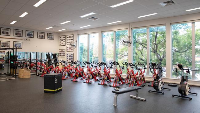 Inside the gym at Walford. Picture: Supplied