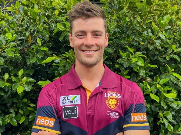 Brisbane Lions recruit Josh Dunkley. Picture: Brisbane Lions Twitter