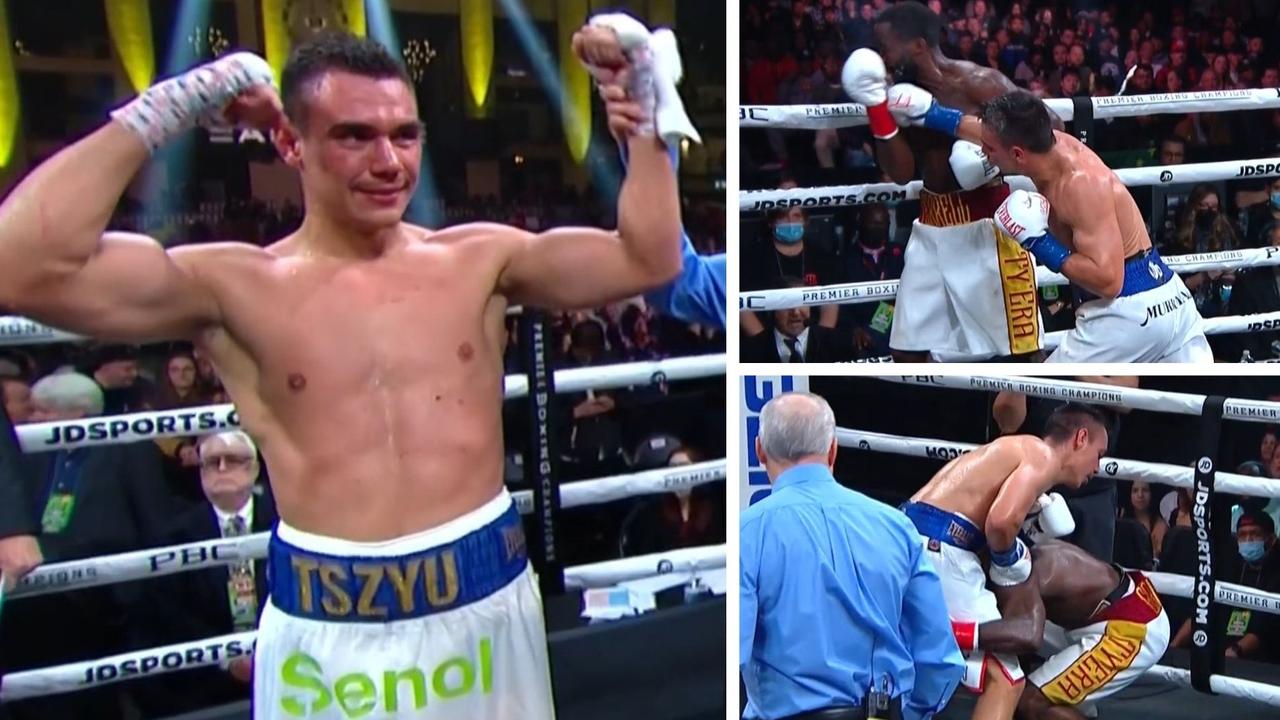 Tim Tszyu has done it. Photo: Fox Sports