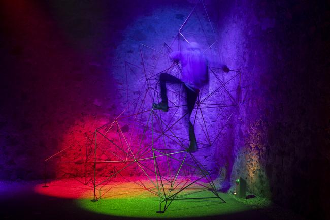 Andrew Hustwaite’s Only the Penitent Shall Pass at Rosny Barn. Picture: DARKLAB MEDIA