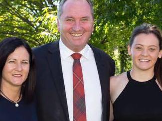 Natalie Joyce, wife of Deputy Prime Minister Barnaby Joyce is pictured with her daughters.Daughters (L-R) Odette, Caroline, Julia, BridgettePicture: Facebook