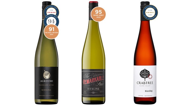 The trio of majestic rieslings that make up our dozen ‘deal of the week’.