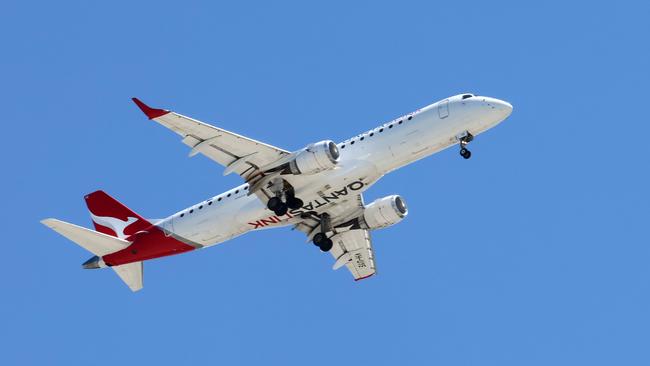 Qantas said it will notify customers via SMS if their flights are directly impacted. Picture: NewsWire/Tertius Pickard