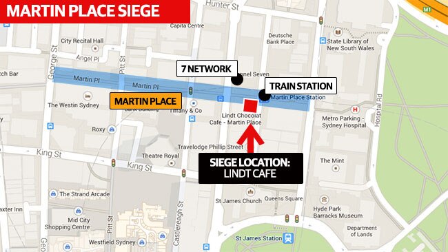 Martin Place siege location.