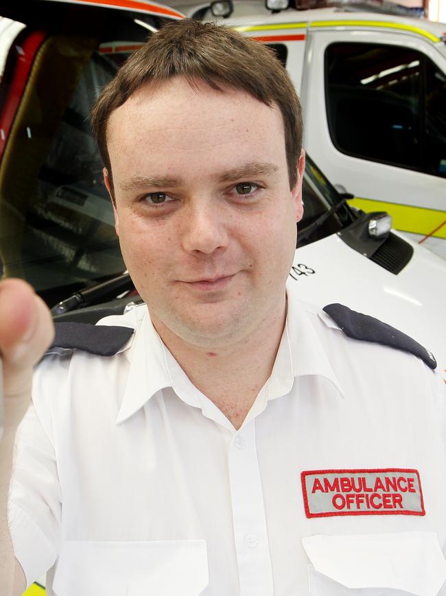 Paramedic Damian Crump.