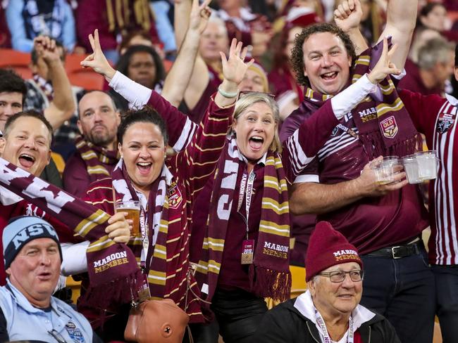 Suncorp Stadium will host a full crowd for the Origin decider. Picture: AAP