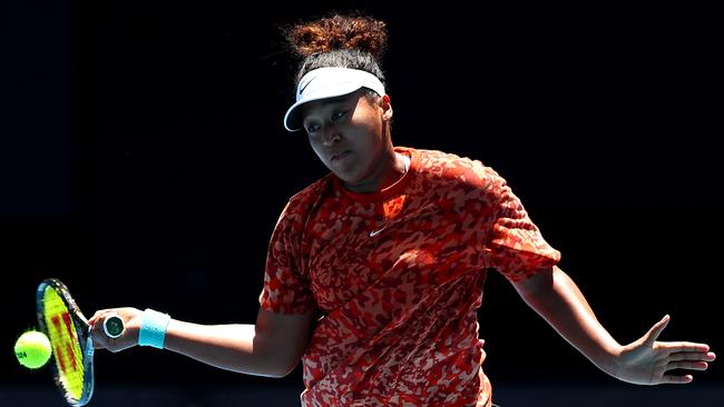 Naomi Osaka is back and raring to go for the Australian Open. Picture: Graham Denholm/Getty Images