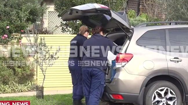 A combined National Police Operation has foiled an alleged terror plot in Sydney, with 3 arrested this morning. Picture: Nine News.