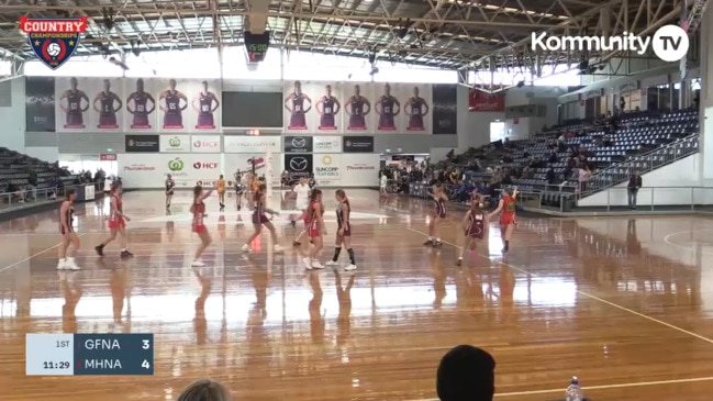 Replay: Netball SA Country Championships Day 1 - Great Flinders v Mid Hills (15 and Under)