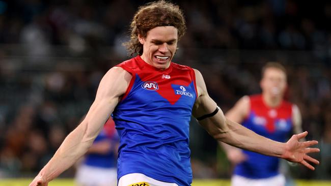 Ben Brown and the Demons will head north in Round 18. Picture: AFL Photos/Getty Images