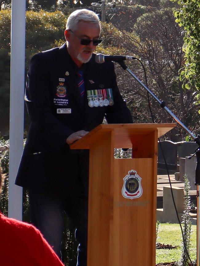 Darren McDonald, pictured in his role as president, will face the Geelong Magistrates Court on February 6. Photo: Supplied.