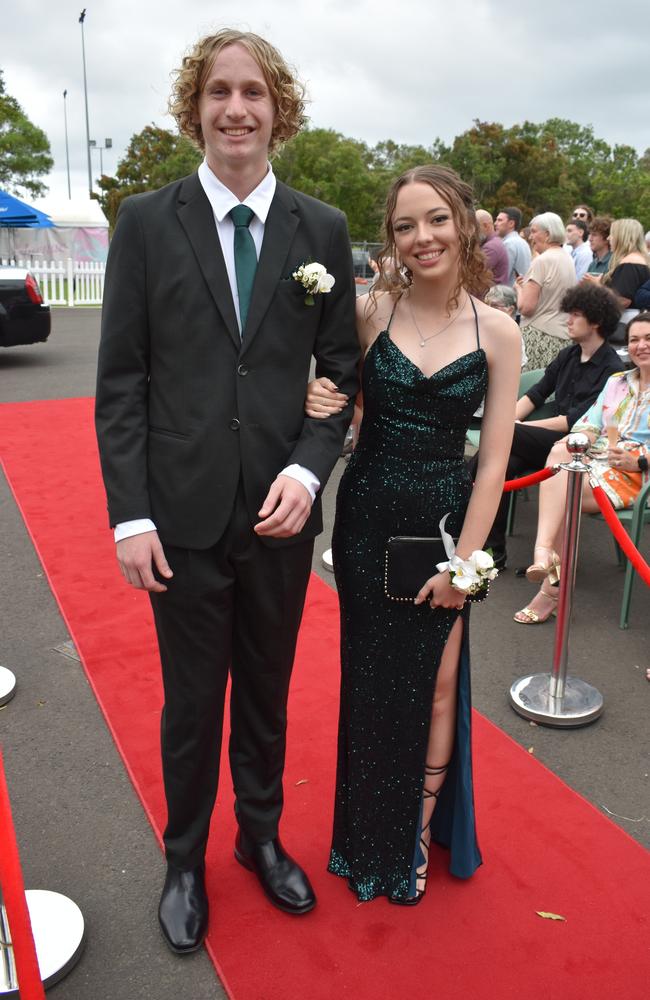 Arrivals at the Pacific Lutheran College Formal held at the Sunshine Coast Turf Club on November 15, 2024. Picture: Sam Turner