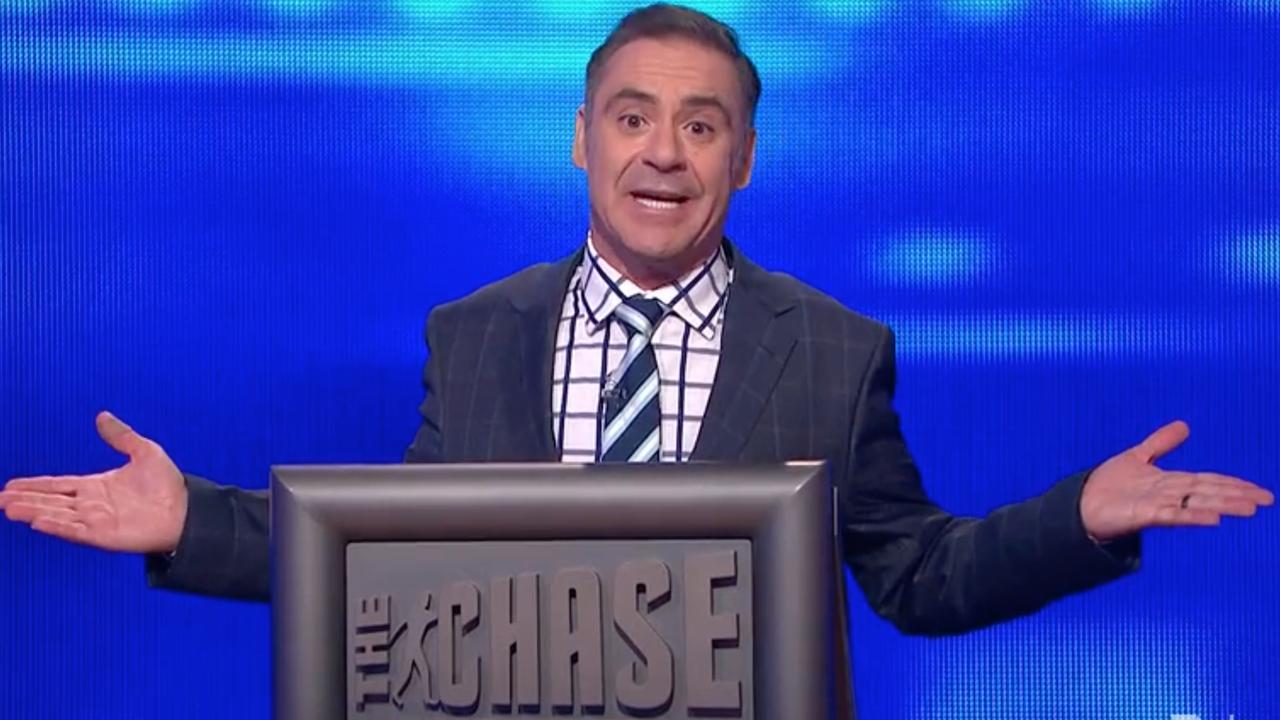 Andrew O'Keefe was the former quizmaster on top rating TV game show The Chase. Picture: Channel 7