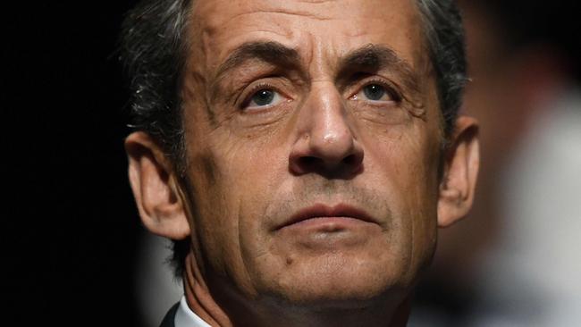 Former French president Nicolas Sarkozy has vowed to go ‘all the way’ to clear his name. Picture: AFP