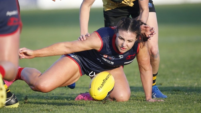 Former Norwood gun Adrienne Davies has been at her best for PNU. Picture: Cory Sutton