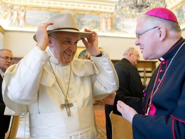 Even god’s man on earth, Pope Francis, has an Akubra.