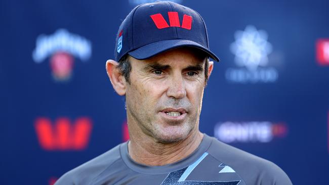 Brad Fittler has quit as NSW Origin coach. Picture: Brendon Thorne/Getty Images